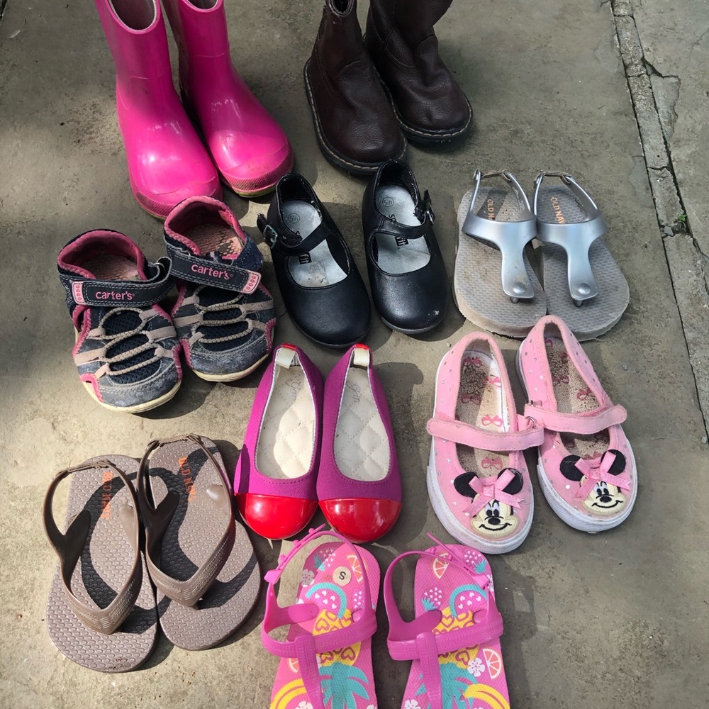Sz 5 baby/toddler shoes, sneakers, boots, sandals